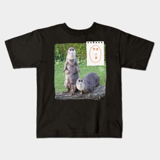 Otter and Otter Kids T-Shirt